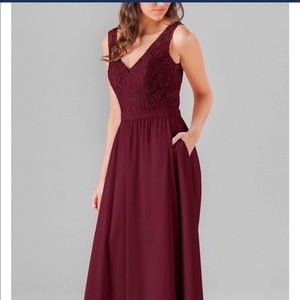 Kennedy Blue Wren Bordeau dress, size 10